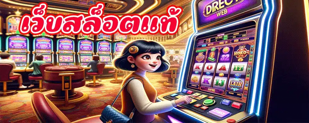 เว็บสล็อตแท้