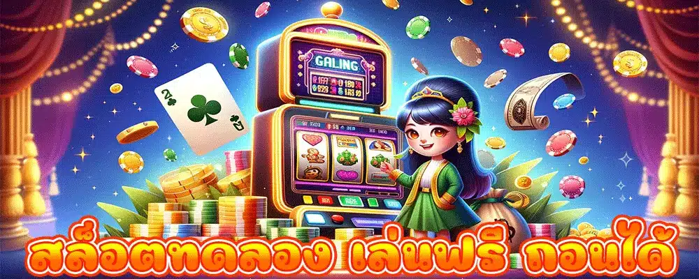 สล็อตทดลอง เล่นฟรี ถอนได้