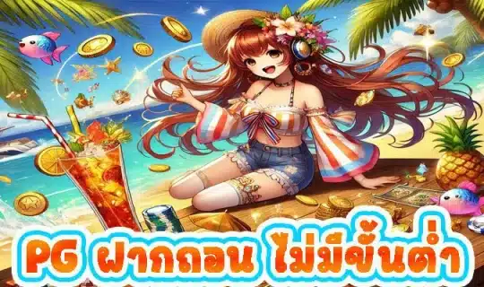 PG ฝากถอน ไม่มีขั้นต่ำ