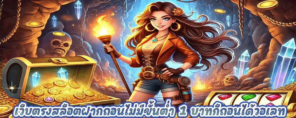 เว็บตรงสล็อตฝากถอนไม่มีขั้นต่ำ 1 บาทก็ถอนได้วอเลท