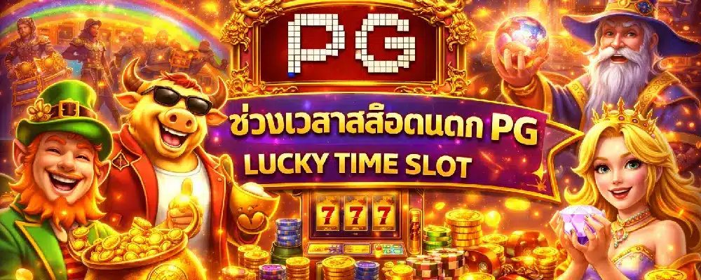 ช่วงเวลาสล็อตแตก PG